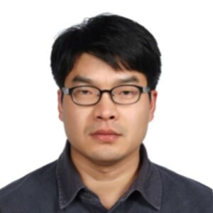 a man wearing glasses